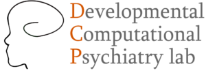 Logo for the Developmental Computational Psychiatry Lab 