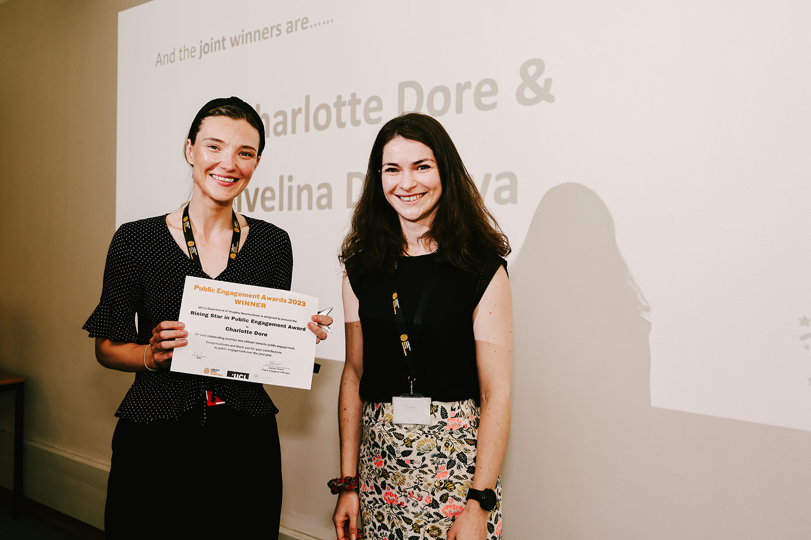 Ivelina Dobreva and Charlotte Dore – Rising Star Award 2023